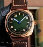 Best Copy New Panerai Radiomir PAM01349 California Green Rose Gold